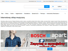 Tablet Screenshot of fabrykadzwieku.pl